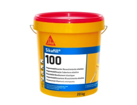 SIKAFILL 100 ROJO TEJA 5KG