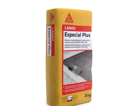 SIKA LANKO ESPECIAL PLUS BLANCO 25KG C1TE