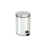 CUBO DE BASURA CON PEDAL 12 L ACERO INOX