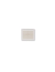 REJILLA VENTILACIÓN ABS BLANCA 14.6X17.5CM CON MOSQUITERA
