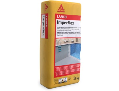 SIKA LANKO IMPERFLEX BLANCO CEMENTOSO 25KG C2TE