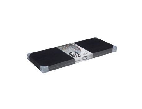 ESTANTE FIJACIÓN INVISIBLE PVC HD 60X25CM WENGUÉ