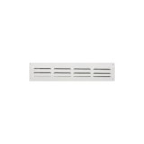 REJILLA ALUMINIO BLANCA 5X25CM CON MOSQUITERA 0.8MM