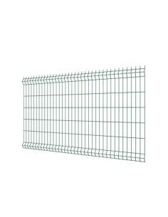 VALLA RÍGIDA PERFORADA VERDE 2.50X2.02M ACERO