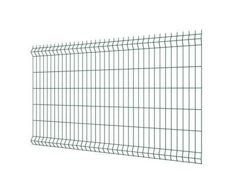 VALLA RÍGIDA PERFORADA VERDE 2.50X2.02M ACERO