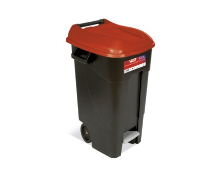 CUBO BASURA ECO TAYG 120L CON PEDAL 423109
