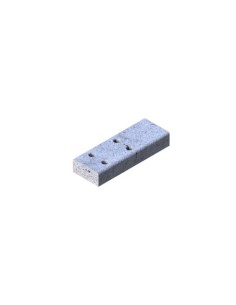 BASE PARA VALLA PERFORADO HORMIGÓN REFORZADO