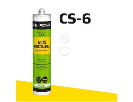 SELLADOR DE SILICONA NEUTRA TRANSLÚCIDO QUIADSA 280ML