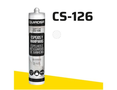 SILICONA ESPECIAL ESPEJOS QUIADSA CS-126 300ML