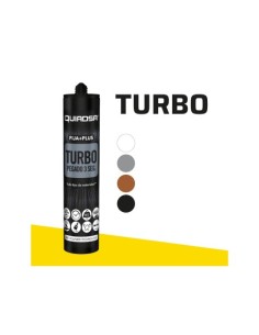 ADHESIVO FIJA PLUS TURBO NEGRO 290ML QUIADSA