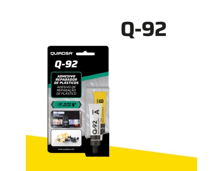 ADHESIVO EPOXI BICOMPONENTE REPARADOR Q-92 QUIADSA