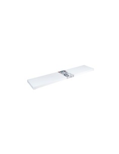 ESTANTE FIJACIÓN INVISIBLE MDF 120X25 BLANCO LACADO