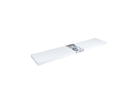 ESTANTE FIJACIÓN INVISIBLE MDF 120X25 BLANCO LACADO