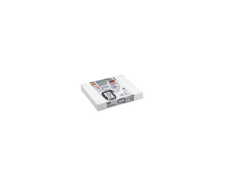 ESTANTE FIJACIÓN INVISIBLE MDF 25X25 BLANCO LACADO