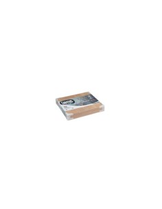 ESTANTE FIJACIÓN INVISIBLE PVC HD 25X25 ROBLE BLANCO