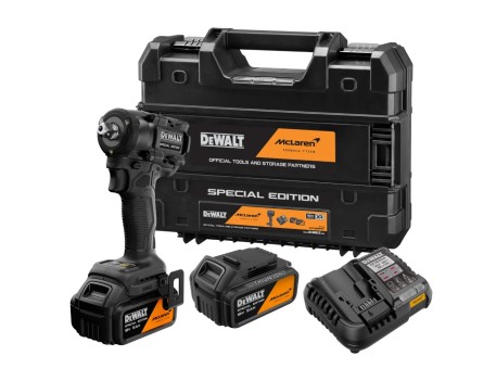 LLAVE IMPACTO DEWALT MCLAREN 1/2 406 NM 2 BATS