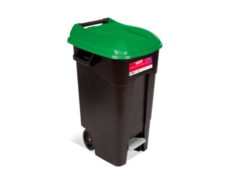 CUBO BASURA ECO 120L CON PEDAL TAYG 423031