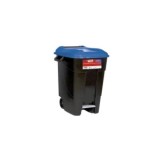 CUBO BASURA ECO TAYG 100L AZUL CON PEDAL