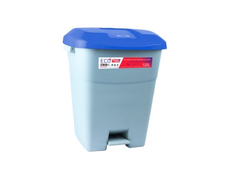 CUBO BASURA CON PEDAL 50 L ECO TAYG 434020