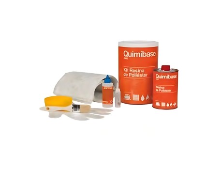 KIT RESINA POLIÉSTER QUIMIBASE 1KG