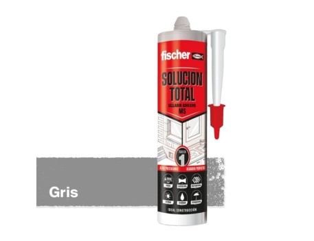 SOLUCIÓN TOTAL MS POLIMERO GRIS 290ML FISCHER