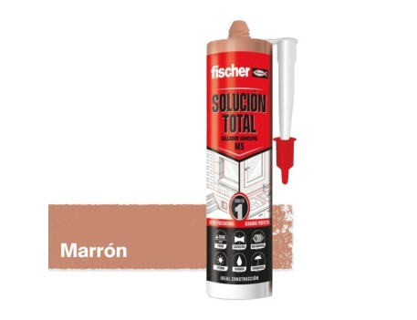 SOLUCION TOTAL MS MARRON 290ML FISCHER