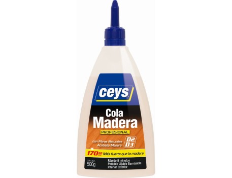 COLA MADERA PROFESIONAL 500G BIBERON