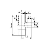 TE 90° IGUAL ELECTROSOLDABLE PE100 SDR11 PN16