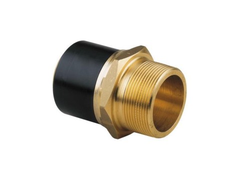 ADAPTADOR ROSCA MACHO PE/LATÓN PN16 D40-1 1/4