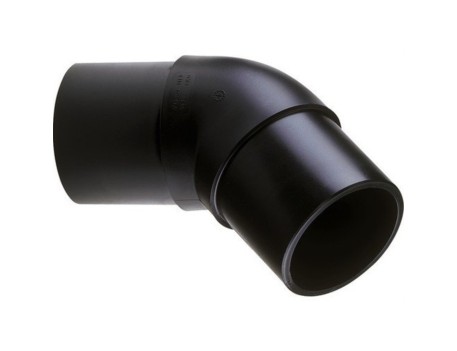 CODO 45º ELECTROSOLD. PE100 PN16/10 D315 GF