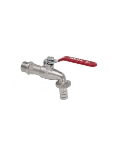 GRIFO CURVO SENA 1 PALANCA LATÓN CROMADO