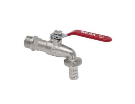 GRIFO CURVO SENA 1 PALANCA LATÓN CROMADO