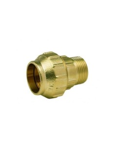 ENLACE MACHO ROSCA EXTERIOR 32X1 LATÓN ARCO