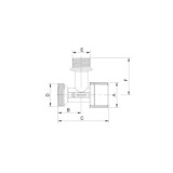 GRIFO LAVADORA MACHO 1/2 X 3/4L ARCO 00729