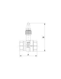 LLAVE TEXAS ARCO 3/4 H-H REF 36110 LATÓN 2