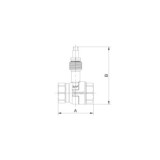 LLAVE TEXAS ARCO 3/4 H-H REF 36110 LATÓN