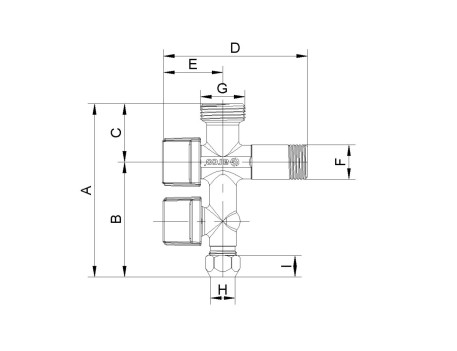 COMBI MAC 1/2X3/4X3/8 S/T S/RETEN ARCO COMB5MAC