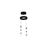 KIT TORNILLOS FIJACION INODORO M6X90 ACERO GALVANIZADO