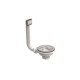 VÁLVULA CESTA INOX FREGADERO 1 1/2 X115 C/REBOS.