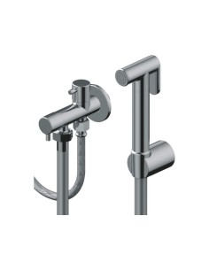 CONJUNTO HIGIÉNICO DUCHETA BIDET METÁLICO CROMADO FLEX 120CM