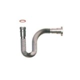 TUBO FLEXIBLE CROMADO LAVABO BIDET G1/2 ALTURA AJUSTABLE
