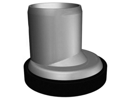 MANGUITO CONEXION INODORO PVC Ø90MM REF 30502