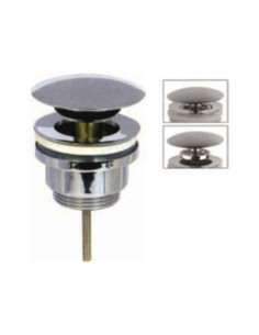 VÁLVULA AUTOMÁTICA LAVABO CLICK-CLACK CORTA