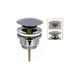 VÁLVULA AUTOMÁTICA LAVABO CLICK-CLACK CORTA