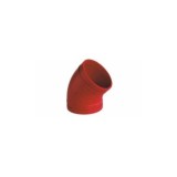 CODO 45º RANURADO ROJO INCIENDIOS 2 PULG 50MM