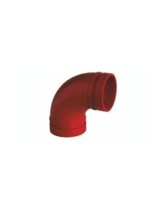 CODO 90º RANURADO ROJO 2 PULG 50MM ATUSA