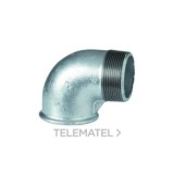 CODO 90º M/H 1 PULGADA ACERO NEGRO ATUSA EO