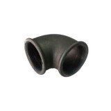 CODO 90° HEMBRA-HEMBRA ACERO NEGRO ATUSA