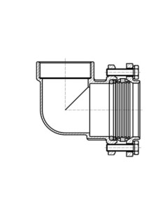 CODO HEMBRA ACERO GALVANIZADO 2