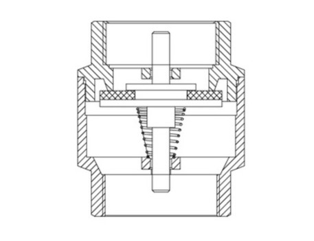 VÁLVULA DE RETENCIÓN A MUELLE 2 PULGADAS ATUSA VS/130